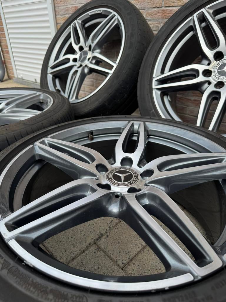 ///AMG 19’’ originele breedset velgen/jantes (w213)  2x 245/, Autos : Pièces & Accessoires, Enlèvement, Jante(s)
