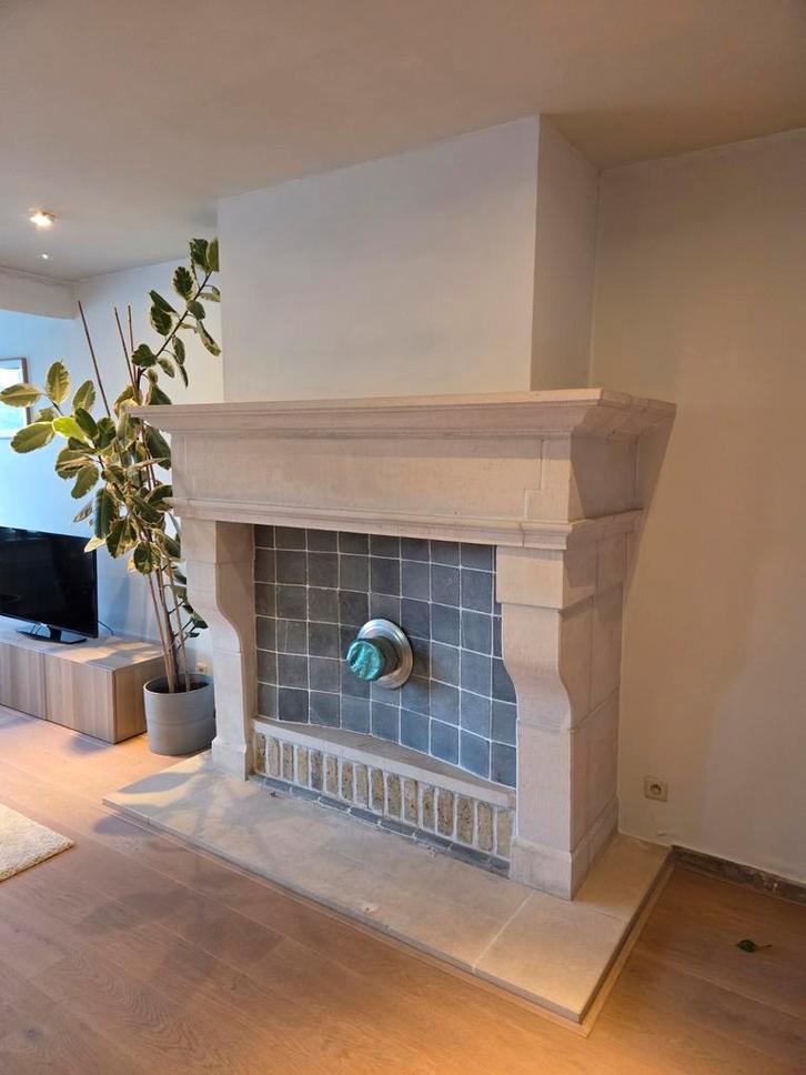 Franse zandsteen schouw, Huis en Inrichting, Haarden, Ophalen