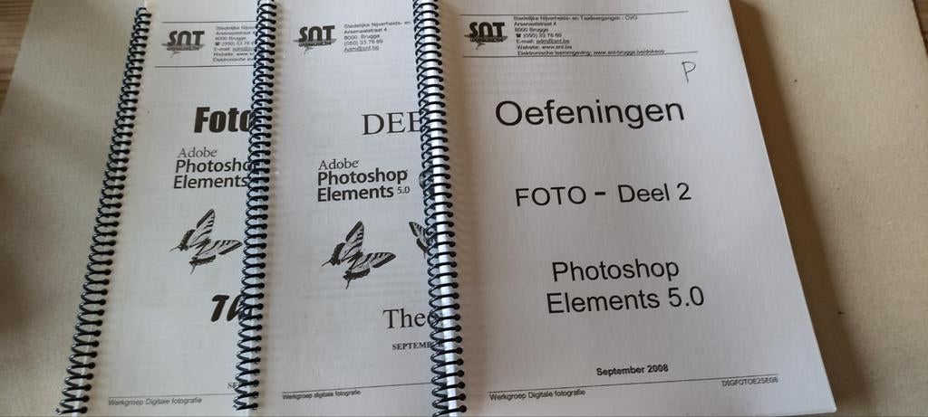 Cursus Photoshop Elements, Boeken, Ophalen of Verzenden