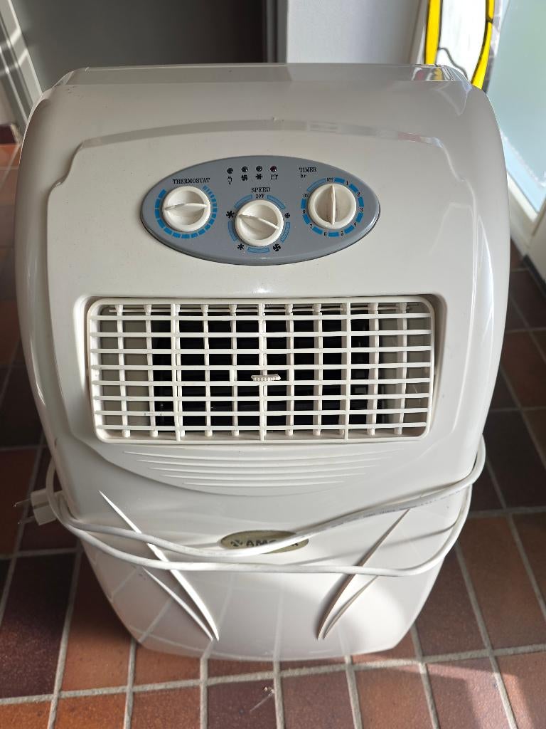 Mobiele airconditioner, Elektronische apparatuur, Airco's, Ophalen, 2 snelheden, Timer, Zo goed als nieuw