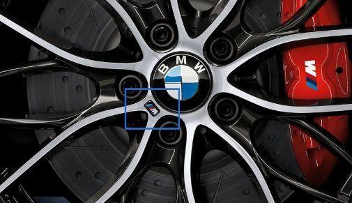 M Embleem velg sticker prijs per stuk BMW 36112228660 361122, -, Nieuw, Ophalen of Verzenden, -