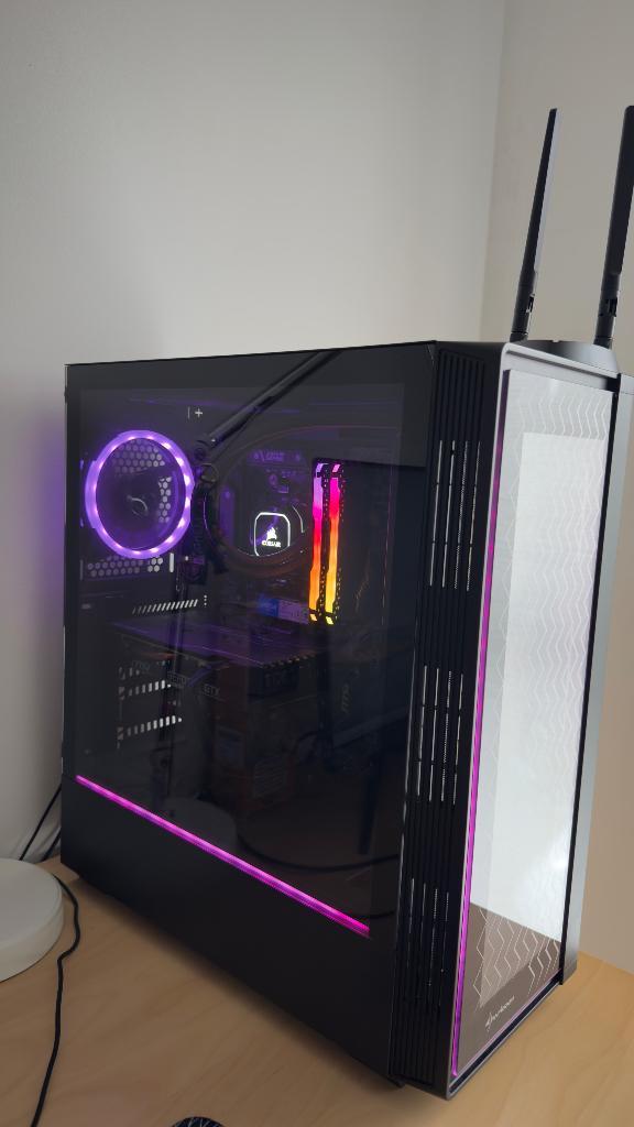 Gaming pc, Informatique & Logiciels, Ordinateurs de bureau, Utilisé, HDD, SSD, Avec carte vidéo, Avec moniteur, Gaming, Enlèvement ou Envoi