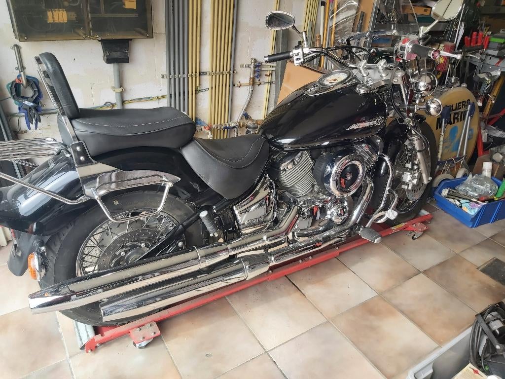 Yamaha Dragstar XVS1100, Motoren, Cardan-aandrijving, 2 cilinders, Gebruikt, Particulier