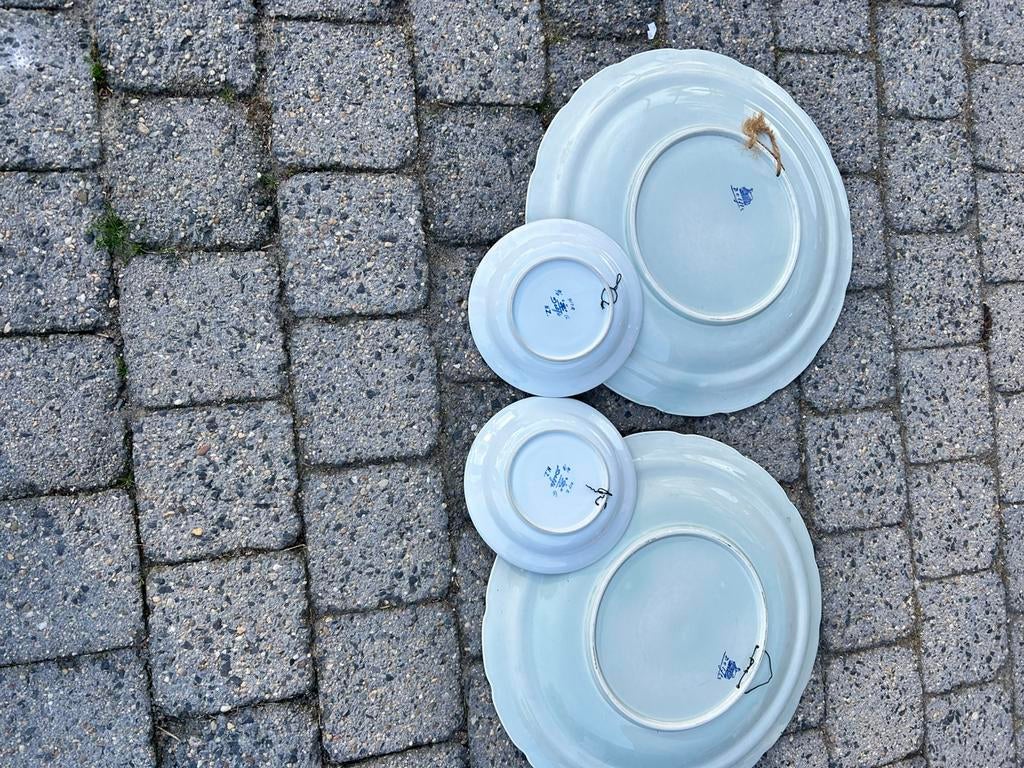 Sierborden delfts blauw, Enlèvement