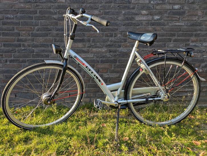 Gazelle meisjesfiets, Vélos & Vélomoteurs, Vélos | Filles, Utilisé, 26 pouces ou plus, Vitesses, Enlèvement