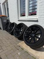 VOSSEN VELGEN ORGINEEL 5x112 TOPSTAAT GLOSSY BLACK, Autos : Pièces & Accessoires, Pneus & Jantes, Enlèvement, 20 pouces, Pneu(s)