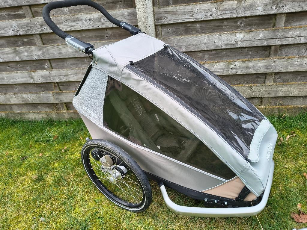 Remorque à vélo Croozer Kid Vaaya 1 *Parfait état*, Vélos & Vélomoteurs, Croozer, Comme neuf, Enlèvement, Suspension