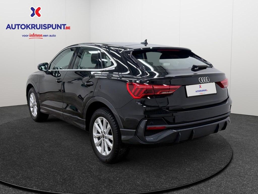 Audi Q3 1.4 45 TFSI E S TRONIC Leder GPS Camera Dig.Airco, Auto's, Automaat, Zwart, 38 g/km, 150 pk
