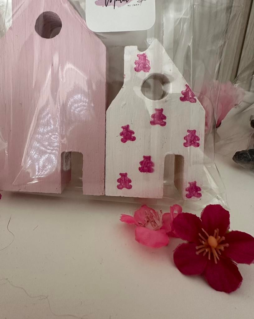 Houten huisjes, Maison & Meubles, Accessoires pour la Maison | Autre, Enlèvement, Comme neuf