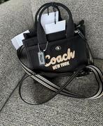 COACH Cargo tote bag  zwart/taupé (small 19cm) % original, Enlèvement, Neuf, Noir, Autres marques