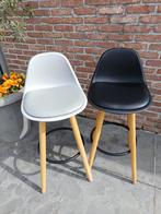 Lot de 2 tabourets de bar, 2 tabourets, Enlèvement, Comme neuf, Bois