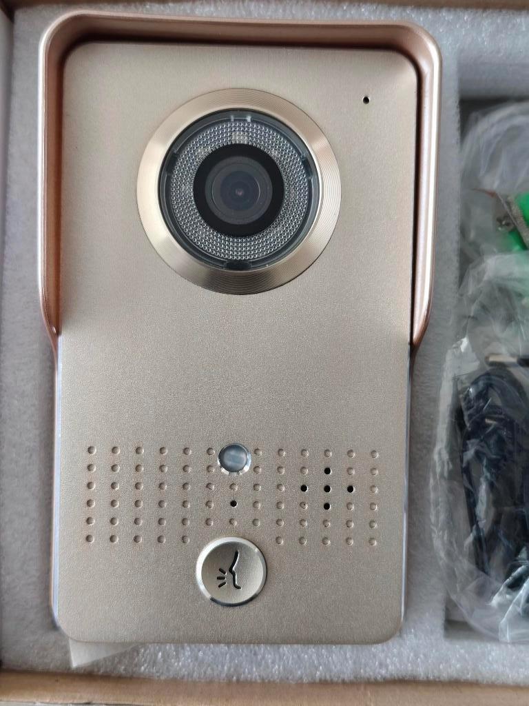 WIFI INTERCOM, Huis en Inrichting, Deurbellen, Nieuw, Bedraad, Bewegingsdetectiesensor, Compatibel met smartphone, Ingebouwde camera