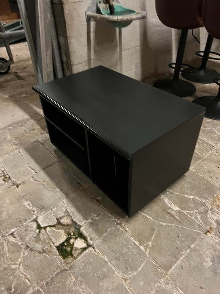 Tv meubel zwart, Ophalen, Zo goed als nieuw