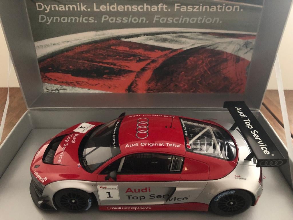 Spark Audi R8 LMS - Audi Driver Experience, Hobby en Vrije tijd, Modelauto's | 1:18, Zo goed als nieuw, Auto, Overige merken, Ophalen of Verzenden