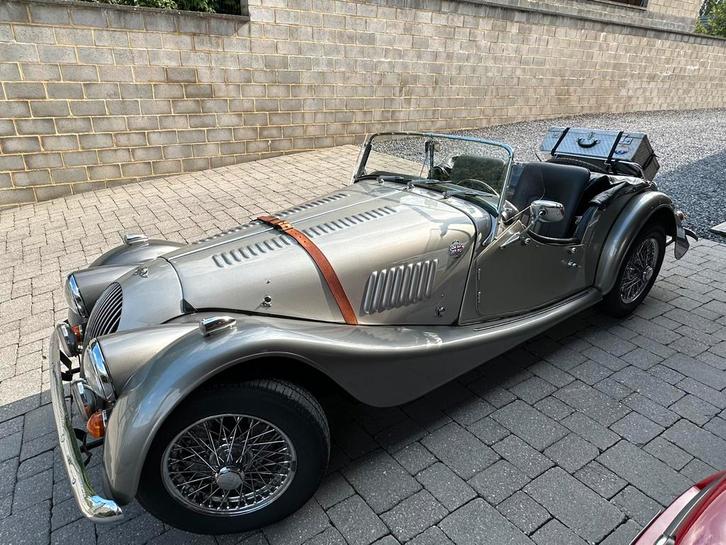 Morgan 4/4 -1977, Autos, Oldtimers & Ancêtres, Particulier, Morgan, Essence, Cabriolet, 2 portes, Boîte manuelle, Argent ou Gris