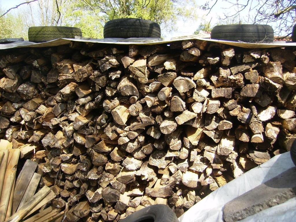 DROOG   BRANDHOUT, Tuin en Terras, Brandhout, Blokken, Overige houtsoorten, 3 tot 6 m³, Ophalen of Verzenden