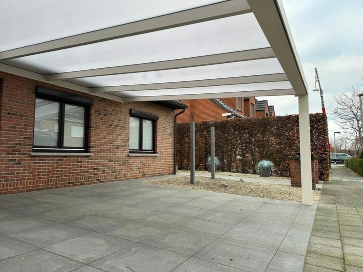 Carport pour 2 voitures à vendre., Jardin & Terrasse, Verrières, Comme neuf, Carport, Enlèvement