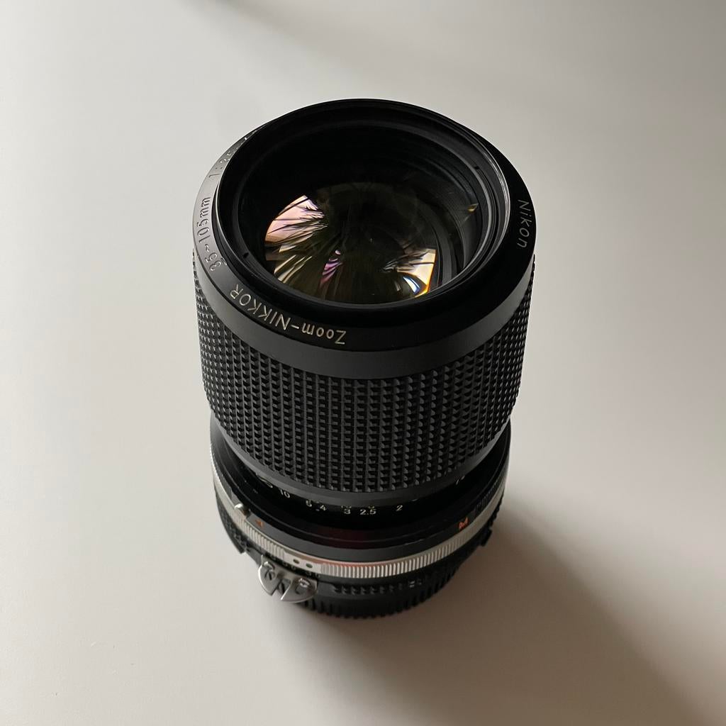 Nikon 35-105mm F3.5~4.5 AI-S lens, Audio, Tv en Foto, Ophalen of Verzenden, Zo goed als nieuw