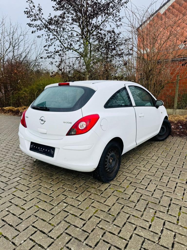 Opel Corsa -2008/122.000km/Benzine/Euro 5 - Gekeurd, Auto's, Stof, Zwart, Wit, Bedrijf