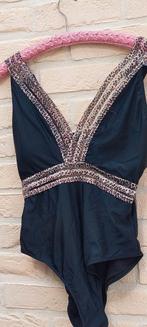 Badpak maat l shein, Zwart, Badpak, Ophalen of Verzenden, Zo goed als nieuw