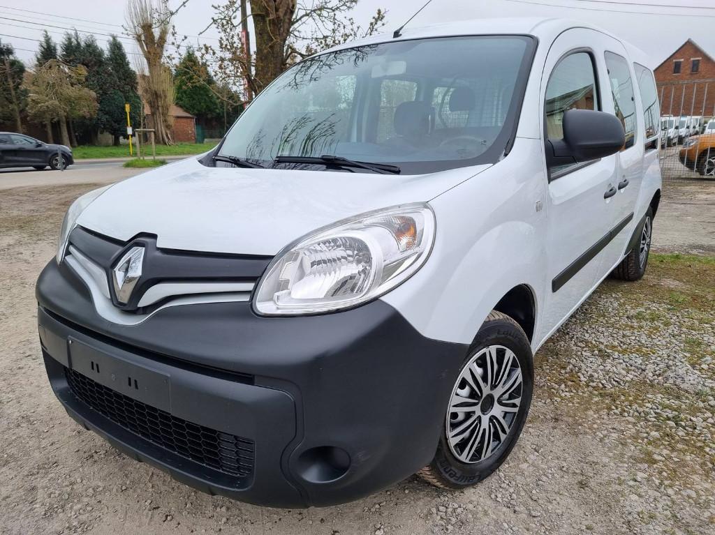 Renault Kangoo 6/2019 Double Cabine 108127KM 1.5dci 90cv, Autos, Renault, Entreprise, Achat, Kangoo, ABS, Airbags, Bluetooth, Ordinateur de bord
