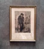 Ets Le Bancal par Kurt Peiser (1887-1962), Antiek en Kunst, Ophalen of Verzenden