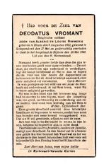 doodsprentje soldaat 23e linie Heule + Gent 28 mei 1940, Ophalen of Verzenden, Landmacht, Foto of Poster