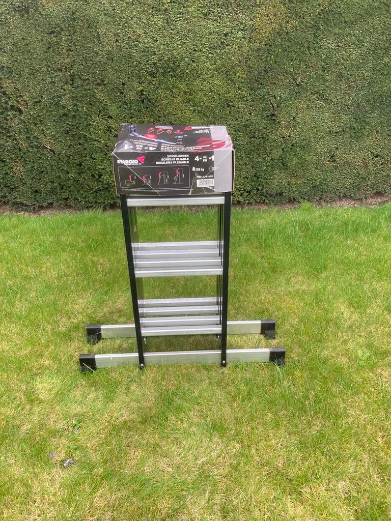 Multifunctionele vouwladder, Ophalen, Zo goed als nieuw