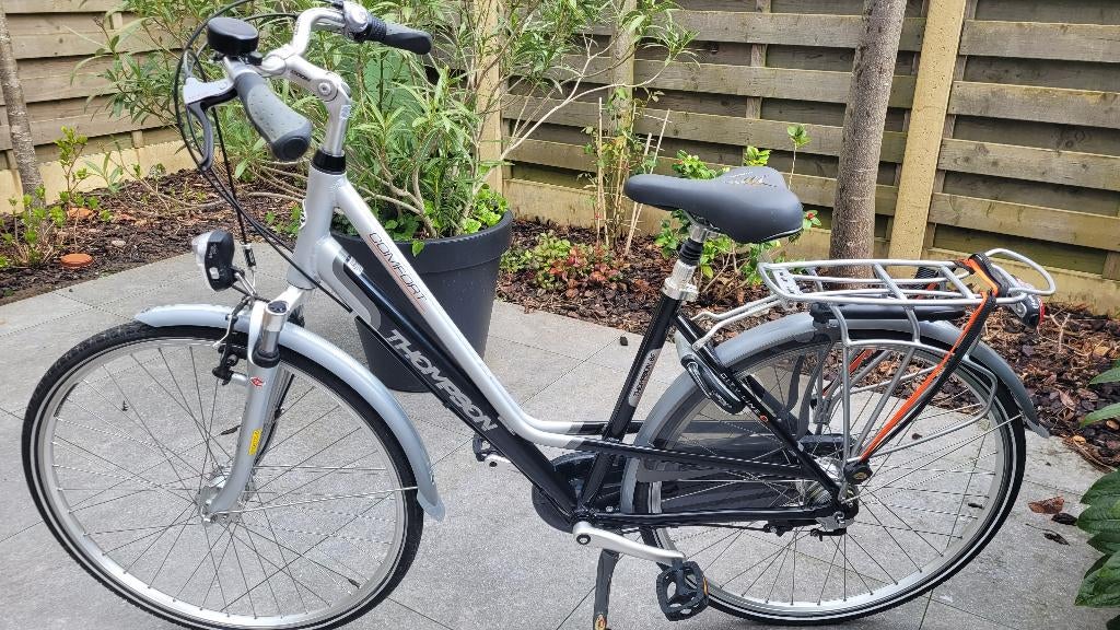 Luxe stadsfiets Thompson Cityline Comfort, Fietsen en Brommers, Fietsen | Heren | Herenfietsen, Zo goed als nieuw, Overige merken