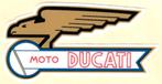 Moto Ducati rechts sticker #10, Motoren, Verzenden