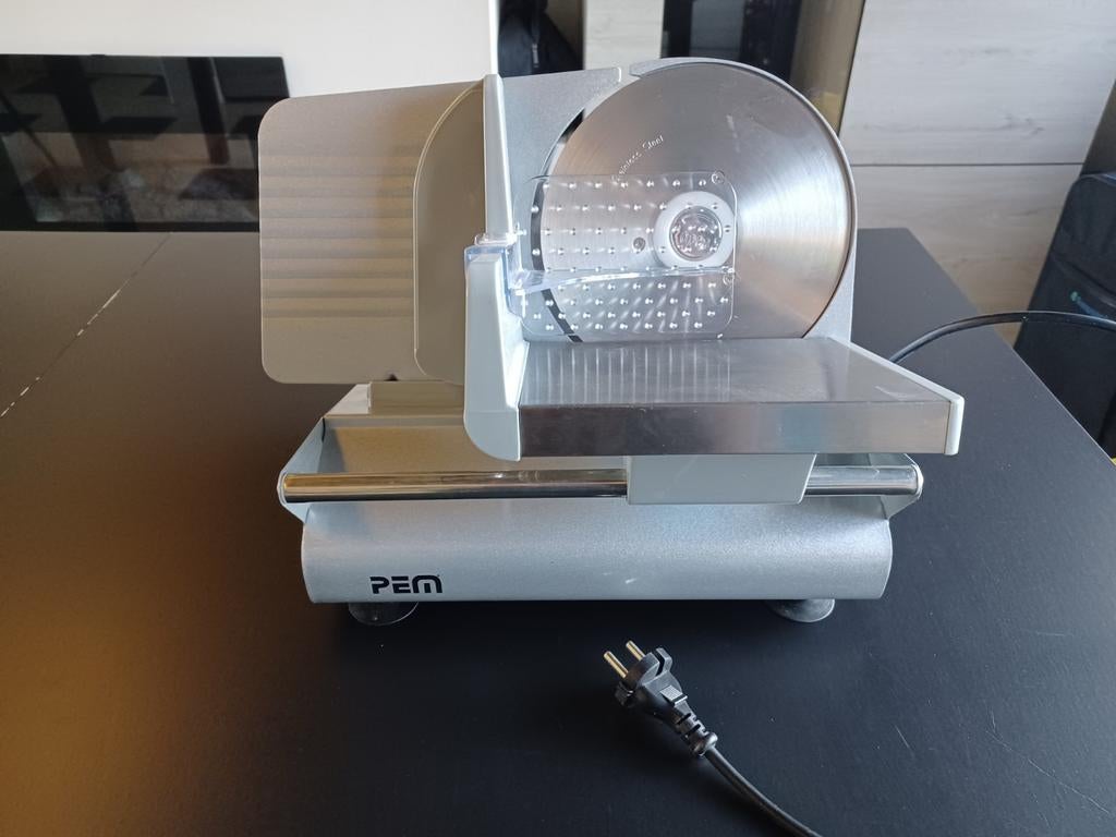 Snijmachine PEM MC-201 slicer, Electroménager, Mélangeurs de cuisine, Enlèvement
