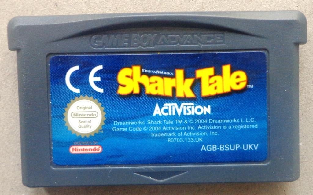 Shark Tale voor de Gameboy Advance, Ophalen of Verzenden, Gebruikt