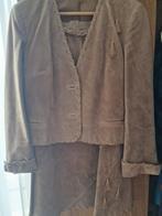 Suede pakje echt leer, Kleding | Dames, Ophalen of Verzenden, Maat 38/40 (M), Bruin, Jasje