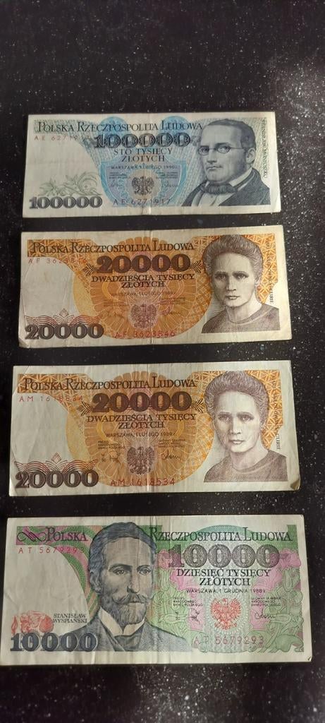 Pools briefjesgeld, Ophalen of Verzenden