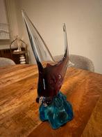 Vintage Murano stijl glazen vis – handgeblazen kunstglas, Ophalen
