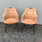 2 Stoelen/kuipzetels met wieltjes, Ophalen, Gebruikt