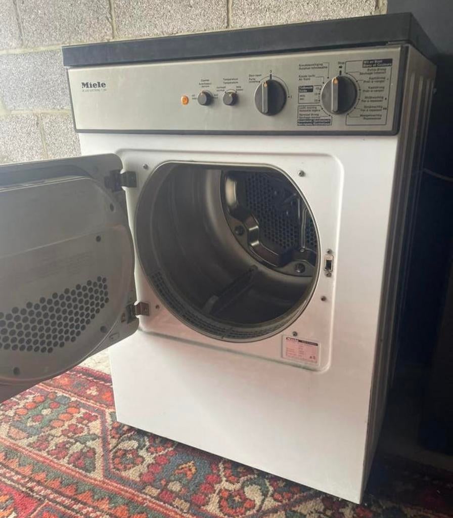 Te koop droogkast Miele met luchtafvoer, Ophalen, 6 tot 8 kg, Gebruikt, Luchtafvoer