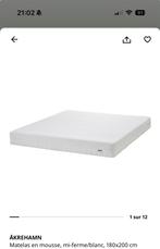 Matelas 180 X 200 mi ferme Ikea ÅKREHAMN, Maison & Meubles, Matelas, Comme neuf, Enlèvement, 180 cm