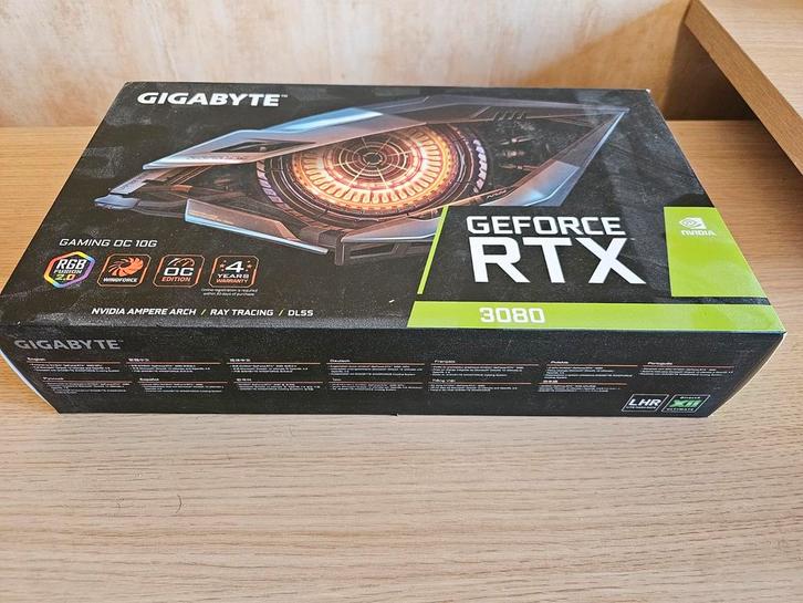 GIGABYTE GAMING GeForce RTX 3080 OC 10G, Informatique & Logiciels, Cartes vidéo, Nvidia, PCI, Enlèvement
