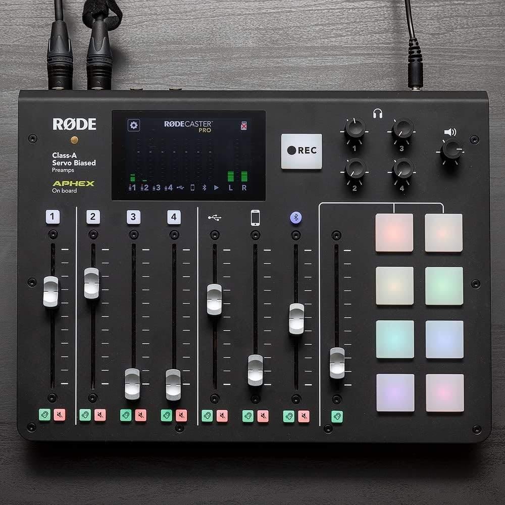 Pack Podcast Pro RODE, Muziek en Instrumenten, Mengpanelen, Zo goed als nieuw, 5 tot 10 kanalen, Microfooningang, Ophalen
