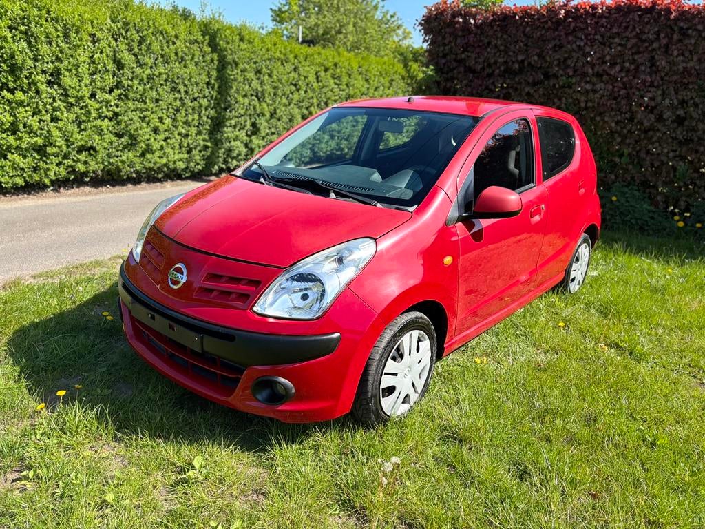 Nissan Pixo 1.0 I - Clim - 2009 - 70.249 Km - Euro 5 !, Autos, Nissan, Rouge, Euro 5, Achat, 50 kW