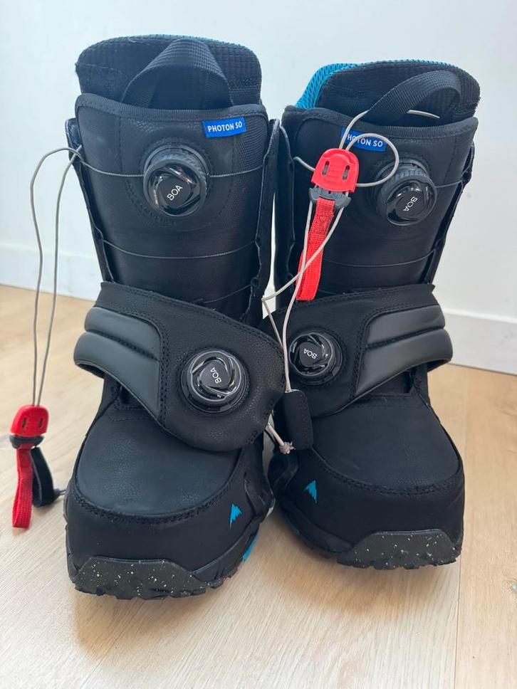 Burton photon boots/burton step on bindingen, Sport en Fitness, Snowboarden, Zo goed als nieuw, Bindingen, Ophalen