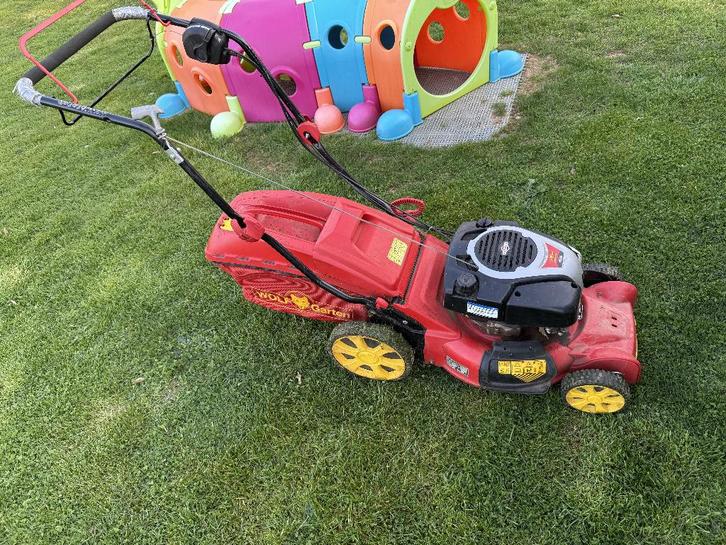 Wolf Garten maaier voor motor en/of onderdelen, Tuin en Terras, Grasmaaiers, Gebruikt, Benzine-grasmaaier, 40 t/m 49 cm, Mulchfunctie
