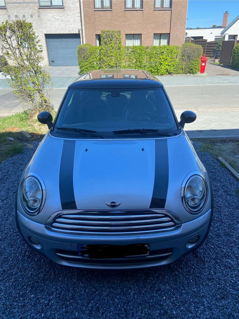 Grijze mini cooper, Auto's, Mini, Zwart, Elektrische ramen, Leder, Particulier