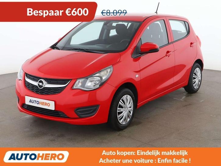 Opel KARL 1.0 Edition (bj 2016), Auto's, Opel, Te koop, Karl, ABS, Airbags, Airconditioning, Bluetooth, Boordcomputer, Centrale vergrendeling
