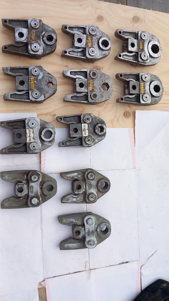 Mâchoires de presse Reims Comap Henco, Enlèvement ou Envoi, Utilisé