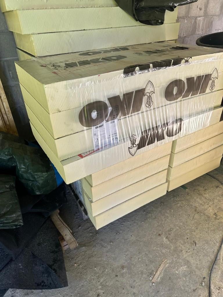 PIR isolatie 12cm IKO 17m2 (6 pakken), Doe-het-zelf en Bouw, 12 cm of meer, Nieuw, Hardschuim (Pir), 15 m² of meer