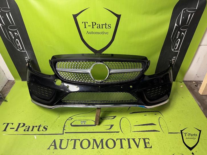 mercedes c klasse voorbumper bumper, Auto-onderdelen, Carrosserie, Bumper, Mercedes-Benz, Gebruikt