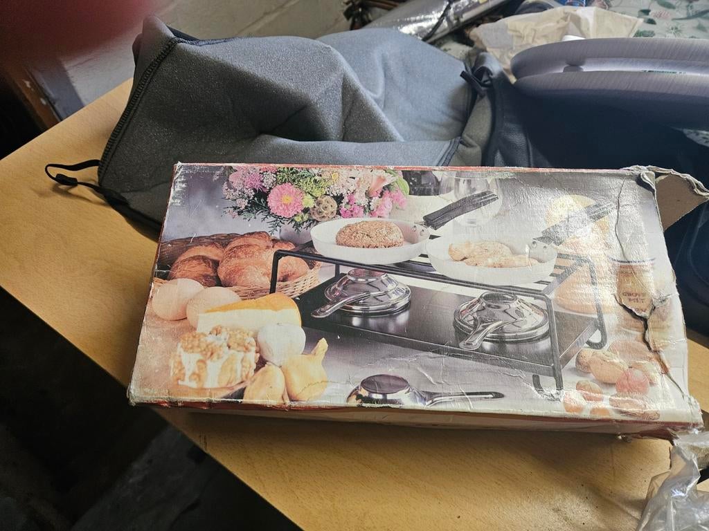 Nieuwe gourmet set, Ophalen