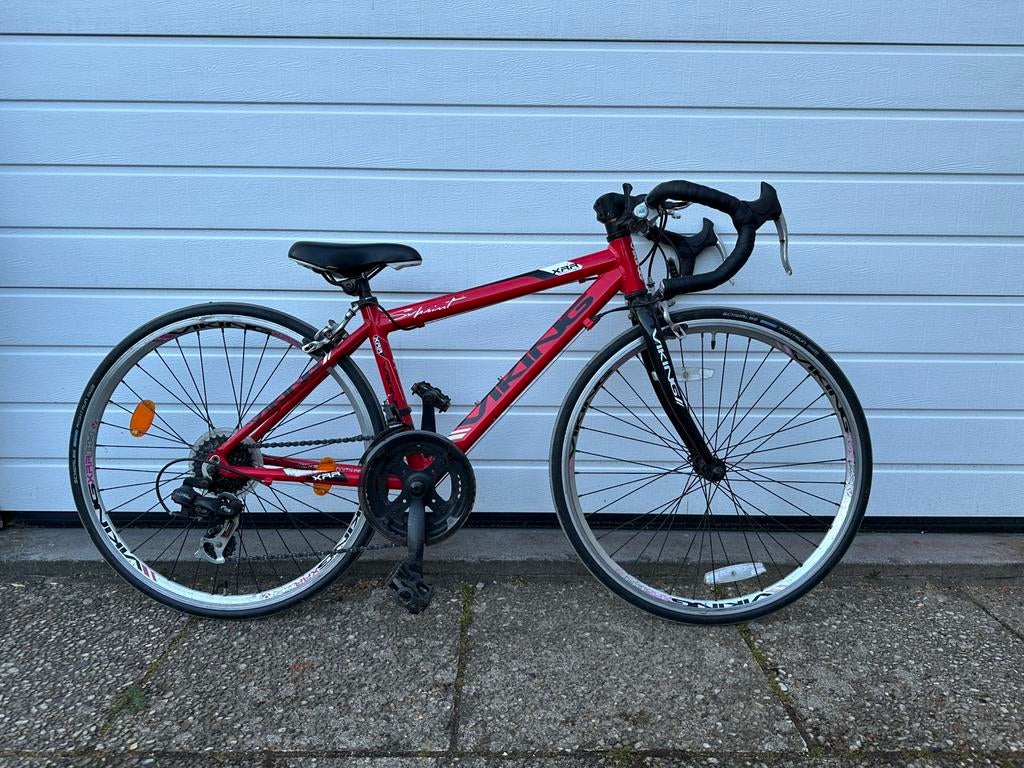Viking XRR 24" kinderkoersfiets – rood | recent onderhoud, Fietsen en Brommers, Fietsen | Jongens, Ophalen, 24 inch